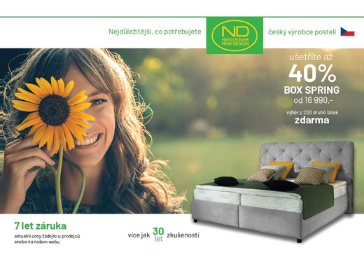 Postele New Design